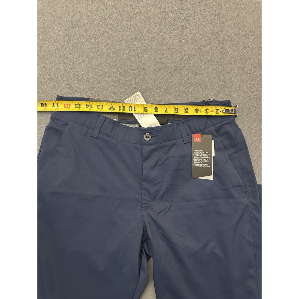 Under Armour UA Drive 5 Pocket Pants Men's 36x32 Blue Slim Taper - Picture 6 of 9